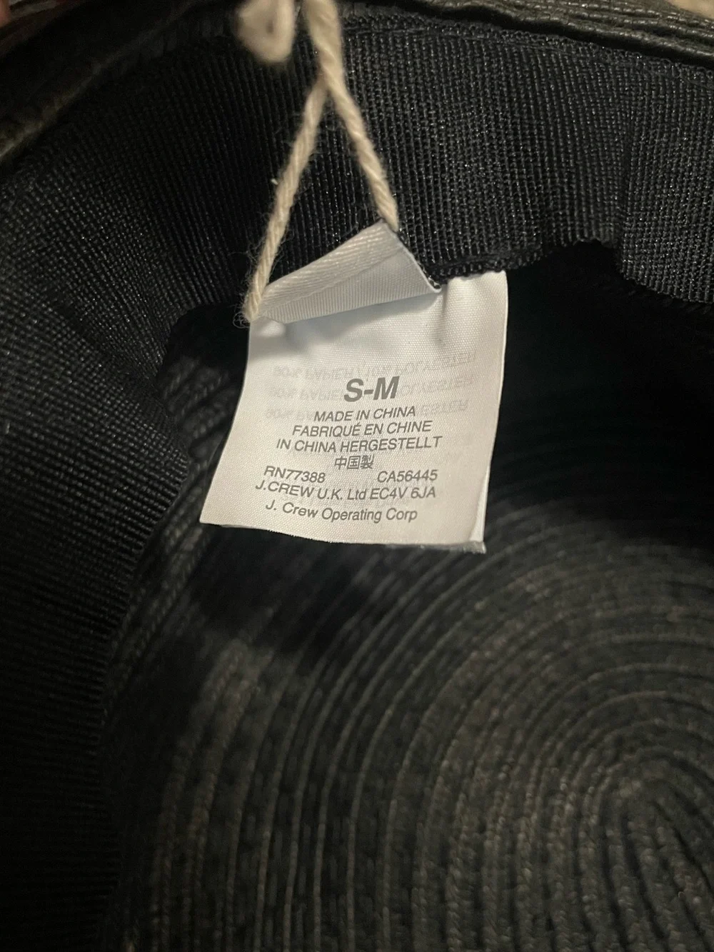 Madewell packable mesa straw hat
